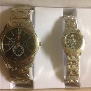 His and her matching watches